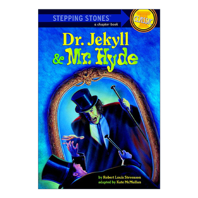 英文原版 Dr. Jekyll and Mr. Hyde A Stepping Stone Book 化身博士 章节桥梁书 英文版 进口英语原版书籍