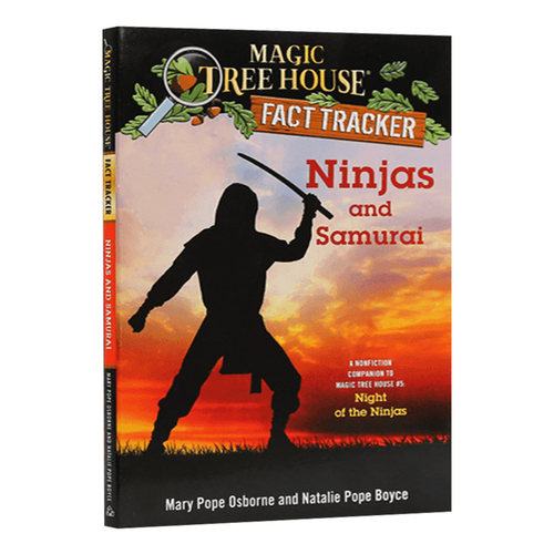 英文原版 神奇树屋小百科系列：忍者与武士 Magic Tree House Fact Tracker: Ninjas and Samurai 进口原版儿童全英语书