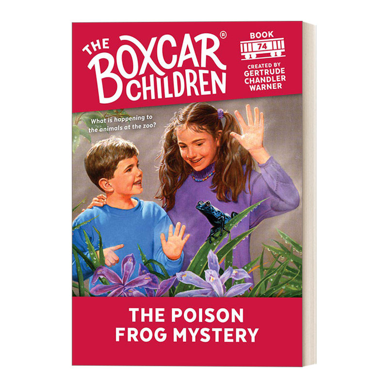 英文原版 #74 the poison frog mystery棚车少年74 英文版 进口英语