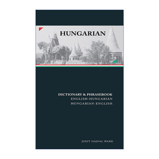 Dictionary and 进口原版 Hungarian 书籍 英语双解词典与常用语手册 English 匈牙利语 原版 Phrasebook