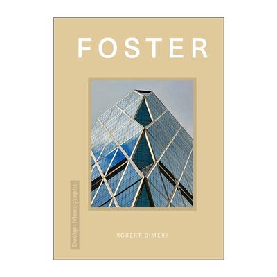 英文原版 Design Monograph Foster 设计专著 诺曼·福斯特 建筑艺术鉴赏精装 英文版 进口英语原版书籍