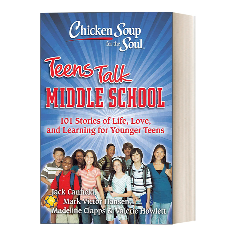 英文原版 Chicken Soup for the Soul Teens Talk Middle School 心灵鸡汤 青少年谈话初中 英文版 进口英语原版书籍