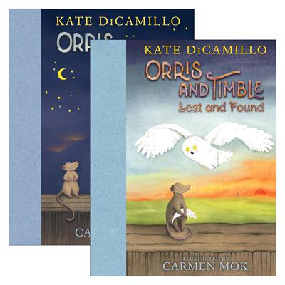 英文原版 Orris and Timble 猫头鹰与小老鼠2册 儿童精装章节桥梁故事书 凯迪克奖得主凯特·迪卡米洛 英文版 进口英语原版书籍