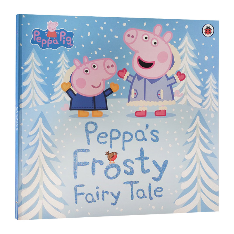 英文原版 Peppa Pig Peppa's Frosty Fairy Tale 粉红猪小妹 冬天童话 小猪佩奇儿童启蒙认知英语图画书 英文版 进口英语书籍