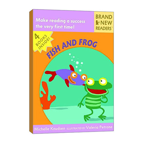 英文原版绘本 Fish and Frog Brand New Readers 小鱼与青蛙 儿童绘本 Candlewick分级读物 英文版 进口英语原版书籍
