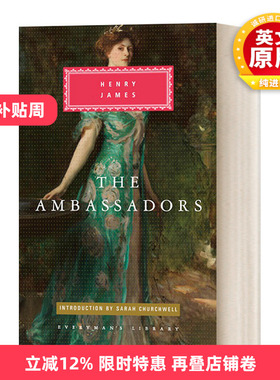 英文原版 The Ambassadors 使节 亨利·詹姆斯 Everyman精装版 英文版 进口英语原版书籍
