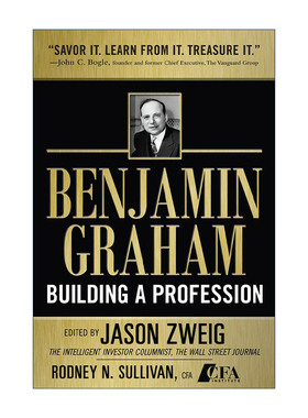 英文原版 Benjamin Graham Building a Profession 格雷厄姆精解证券分析 英文版 进口英语原版书籍
