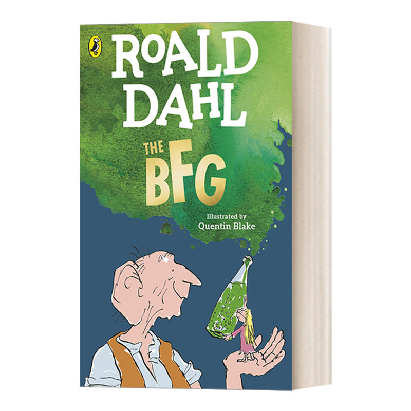 英文原版 the bfg 圆梦巨人 罗尔德·达尔小说 新封面版 英文版 进口