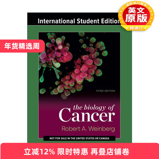 英文原版 The Biology of Cancer 癌症生物学 国际学生版 第三版 Robert A. Weinberg 英文版 进口英语原版书籍