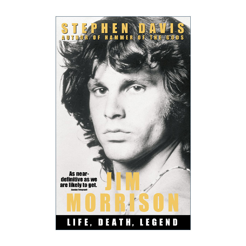 英文原版 Jim Morrison 吉姆·莫里森的传奇一生 音乐家传记 The Doors乐队主唱 英文版 进口英语原版书籍