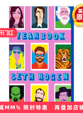 英文原版 Yearbook 塞斯·罗根自传 Seth Rogen 影视企业名人传记 商业经验历程 英文版 进口英语原版书籍