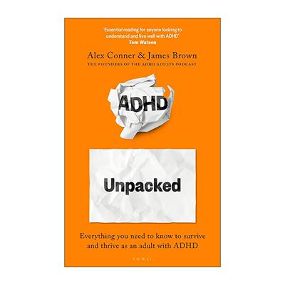 英文原版 ADHD Unpacked ADHD全解析 成年患者生存与发展指南 英文版 进口英语原版书籍