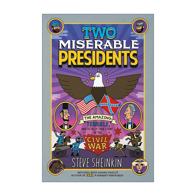 英文原版 Two Miserable Presidents 两位悲惨的总统 教科书没有说的关于内战的一切 英文版 进口英语原版书籍