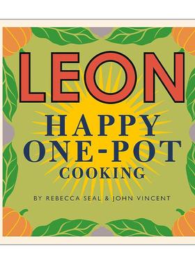 英文原版 Happy Leons Leon Happy One-Pot Cooking 莱昂的快乐一锅煮 100多道方便简易烹饪食谱精装 英文版 进口英语原版书籍