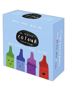 英文原版 The Crayons’ Colour Collection 小蜡笔大罢工系列 四册纸板书盒装 儿童色彩认知 英文版 进口英语原版书籍