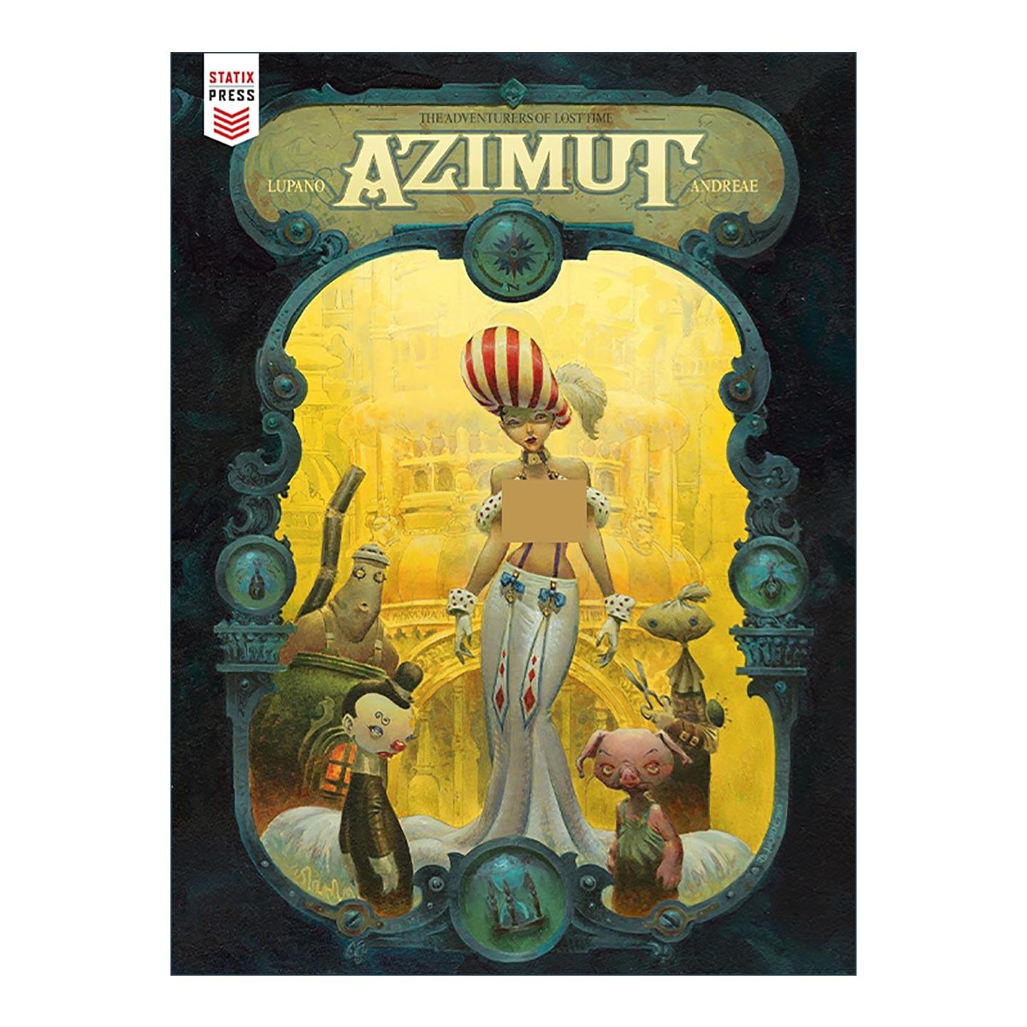英文原版 Azimut 阿兹慕 威尔弗里德·卢帕诺 精装科幻漫画 英文版 进口英语原版书籍