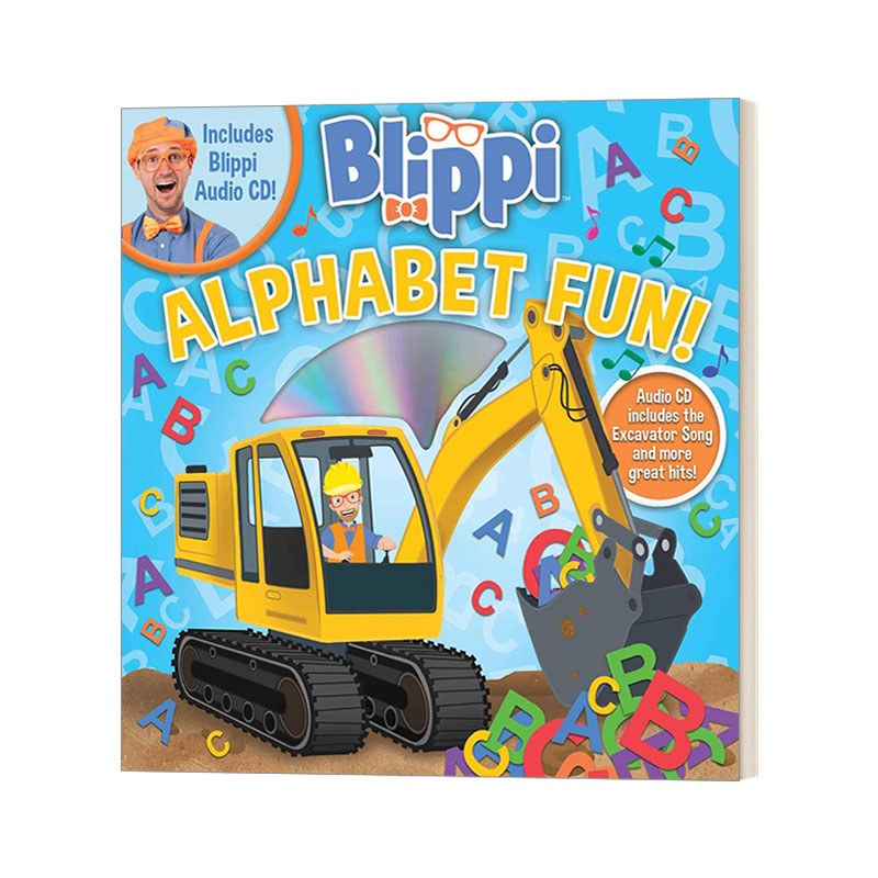 英文原版布里皮字母表很有趣