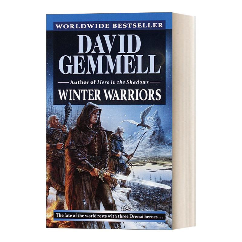 英文原版小说 Winter Warriors Drenai Saga Series 08德莱尼传奇系列8冬季勇士奇幻动作冒险小说英文版进口英语原版书籍-封面