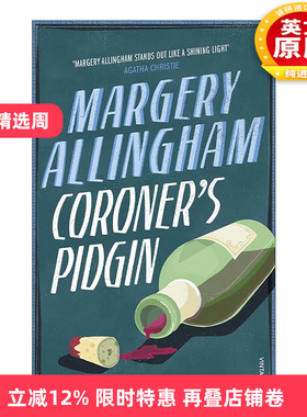 英文原版 Coroner's Pidgin 神秘女尸 玛格丽·艾林翰 阿尔伯特?坎皮恩探案系列 英国黄金时代侦探小说名篇 进口英语原版书籍