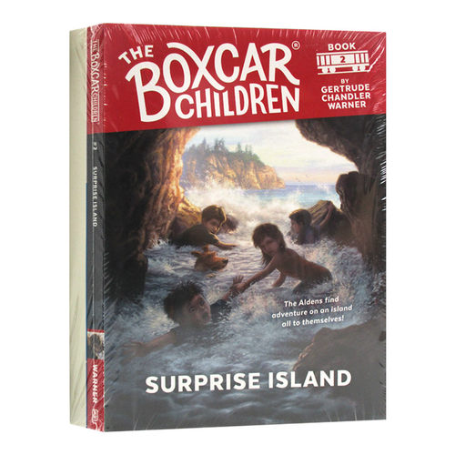 英文原版 Surprise Island 棚车少年套装2 西班牙语英语2本套装 The Boxcar Children Mysteries 2 英文版 进口英语原版书籍