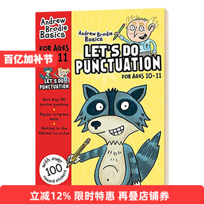 英国小学六年级英语标点符号练习册 Let's do Punctuation 英文原版教材 10-11岁 安德鲁布鲁迪 Andrew Brodie 英文版进口原版书籍