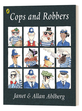 英文原版 Cops and Robbers 警察和劫匪 儿童图画书 Allan Ahlberg 英文版 进口英语原版书籍