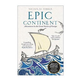 英文版 书籍 史诗大陆 尼古拉斯·朱伯 Nicholas 血与火 Continent 欧洲历史 进口英语原版 英文原版 Jubber Epic