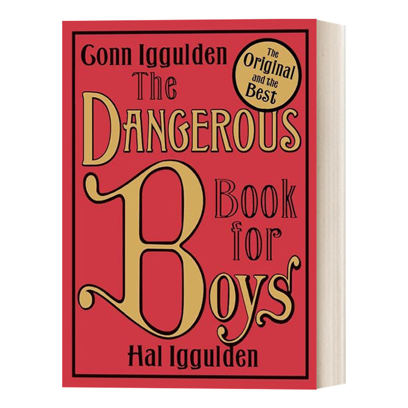 英文原版 The Dangerous Book For Boys 男孩的冒险书 康恩·伊古尔登 精装 英文版 进口英语原版书籍