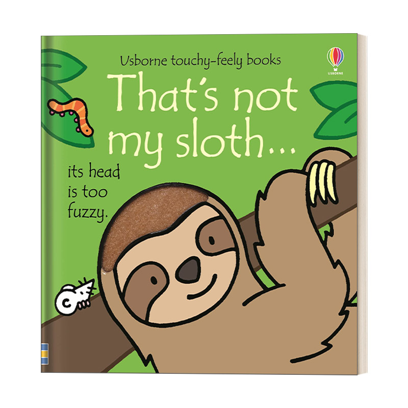 英文原版绘本 That's not my sloth 那不是我的树懒 英文版 进口英语原版书籍