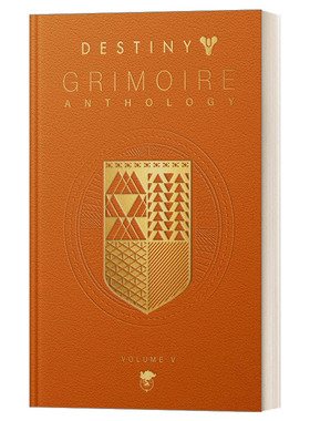 英文原版 Destiny Grimoire Anthology 5 命运简史第五卷 Bungie 暴雪 出品 游戏设定集 皮革精装 英文版 进口英语原版书籍