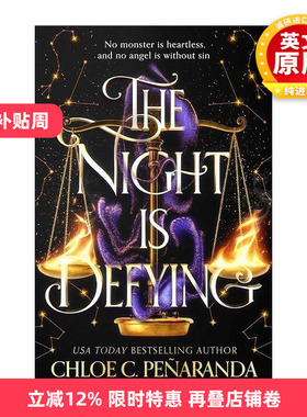 英文原版 The Night is Defying 夜晚正在反抗 黑暗奇幻浪漫小说 夜陨三部曲2 Nytefall Trilogy 英文版 进口英语原版书籍
