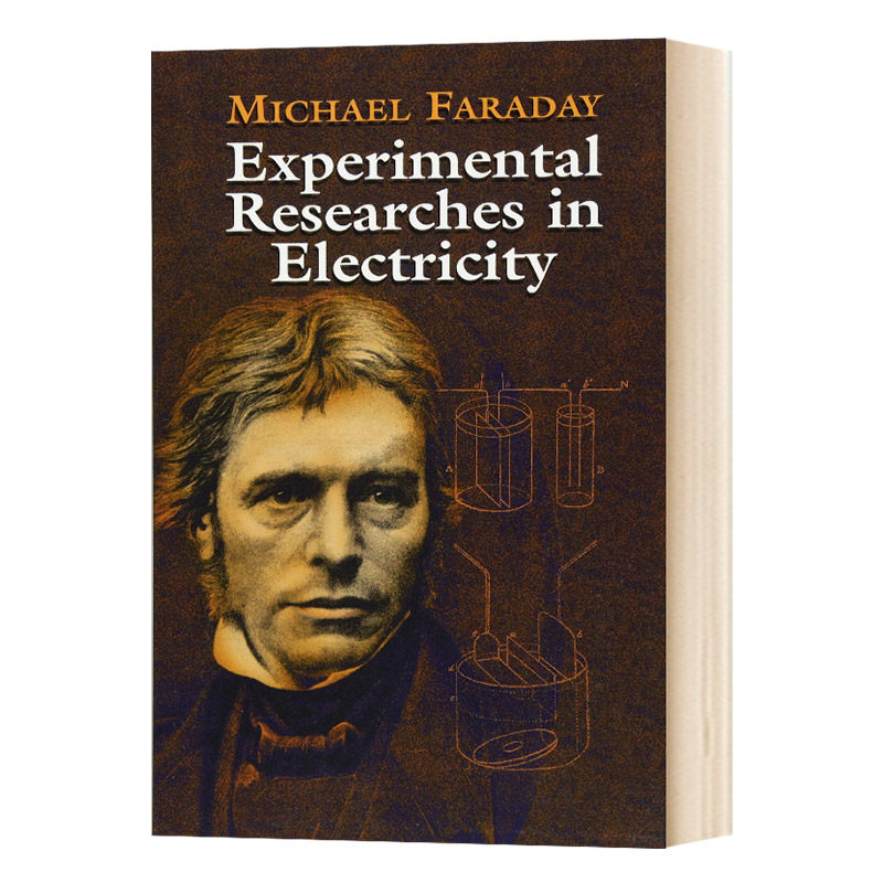 验研究 英文原版 Experimental Researches in Electricity Michael Faraday 迈克尔·法拉第 英文版 进口英语书籍