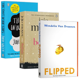 英文原版小说 Flipped怦然心动 Me Before You遇见你之前 无比美妙的痛苦 星运里的错 The Fault In Our Stars 电影原著英语小说书