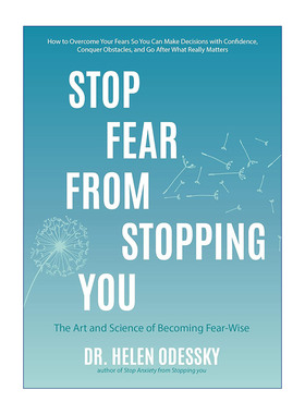 英文原版 Stop Fear From Stopping You 别害怕啦 给自己安全感 重新认知恐惧 接纳恐惧 善用恐惧 与恐惧和平共处 思维变现作者