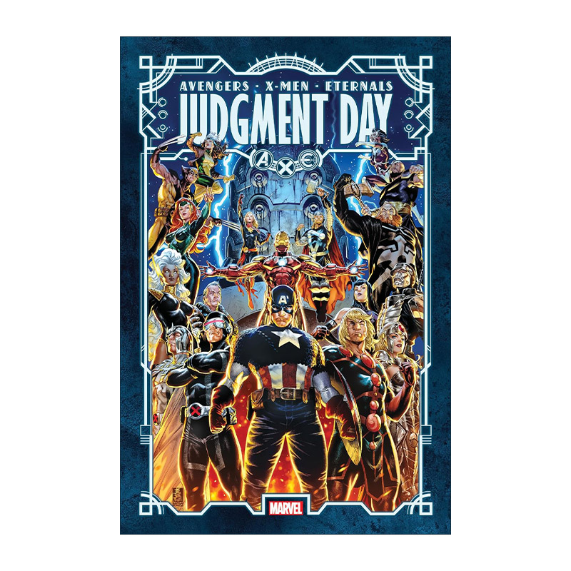 英文原版 Judgment Day Omnibus 审判日精选集 漫威漫画 X战警 复仇者联盟 精装收藏版 Kieron Gillen 英文版 进口英语原版书籍