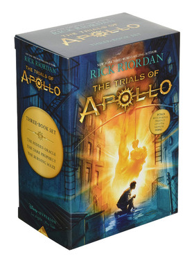 英文原版 Trials of Apollo The 3-Book 平装 Boxed Set 阿波罗的审判3本套装1-3册 奇幻小说 英文版儿童全英语书