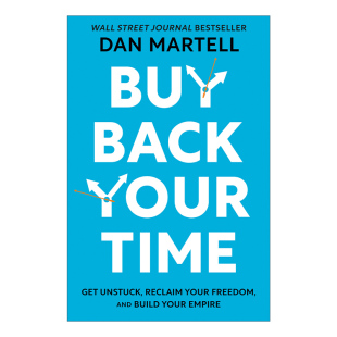 时间 精装 Buy 摆脱困境 买回你 Your 英文版 Martell 重获自由 进口英语原版 商业帝国 Time Dan Back 英文原版 书籍 建立你