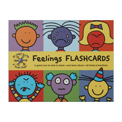 英文原版 Todd Parr Feelings Flash Cards 情绪闪卡 托德帕尔 英文版 进口英语原版书籍