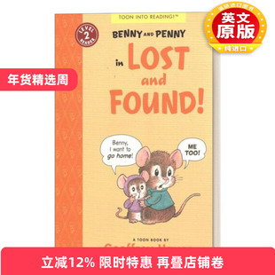 英文原版 Benny and Penny in Lost and Found 本尼和佩妮系列 失物招领 儿童英语漫画绘本 第2级 Geoffrey Hayes 英文版 进口书籍