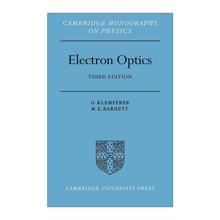 电子光学 Optics 剑桥物理学专著系列 英文版 书籍 英文原版 进口英语原版 Electron