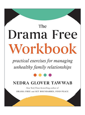 英文原版 The Drama Free Workbook 戏剧自由 管理不健康家庭关系练习册 界限作者Nedra Glover Tawwab 英文版 进口英语原版书籍