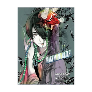 英文原版 Bakemonogatari manga 10 化物语系列10 同名动漫漫画 NISIOISIN西尾维新 英文版 进口英语原版书籍