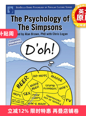 英文原版 The Psychology of the Simpsons D'oh! 美国动画辛普森一家中的心理学 影视评论 心理学研究 英文版 进口英语原版书籍
