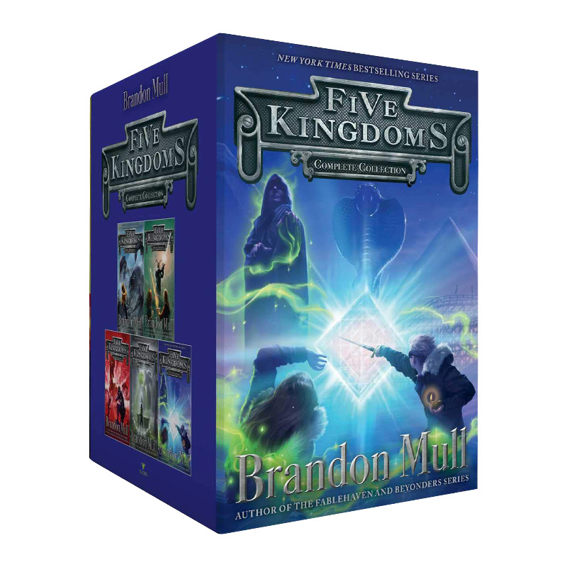 英文原版 Five Kingdoms Complete Collection 五国系列全集5本套装 科幻小说 英文版 进口英语原版书籍