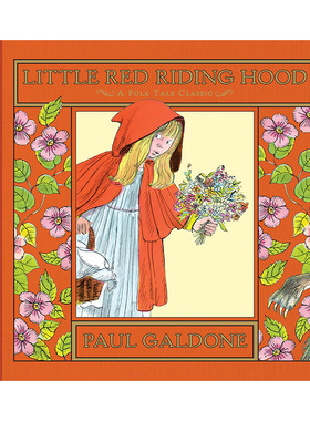 英文原版 Little Red Riding Hood 小红帽 Folk Tale Classics经典民间故事精装绘本Paul Galdone 英文版 进口英语原版书籍