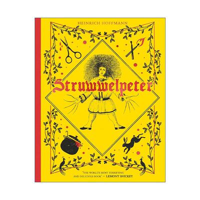 英文原版 Struwwelpeter 蓬头彼得 德国经典童话故事 精装插图收藏版 海因里希-霍夫曼 英文版 进口英语原版书籍