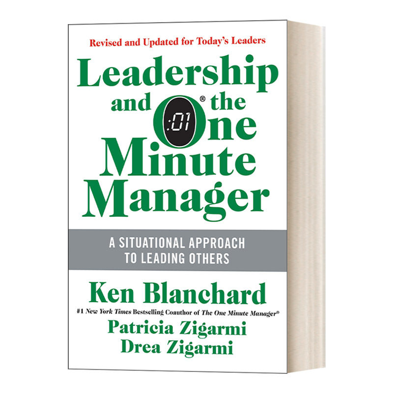 英文原版 Leadership and the One Minute Manager 领导力和一分钟经理人 通过情境领导力提高效率 精装 英文版 进口英语原版书籍