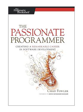 英文原版 The Passionate Programmer 我编程 我快乐 程序员职业规划之道 Chad Fowler 英文版 进口英语原版书籍