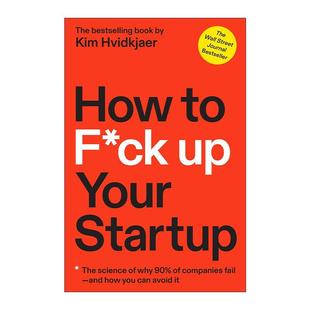 书籍 进口英语原版 如何搞砸你 How 创业公司 英文版 英文原版 Your 精装 Startup