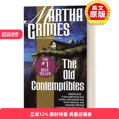 英文原版 The Old Contemptibles 理查德 尤里系列 老卑鄙小人 美国解谜作家大师奖获得者Martha Grimes 英文版 进口英语原版书籍